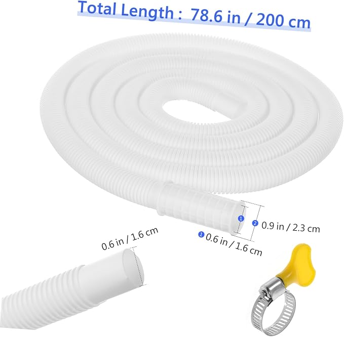 Cabilock 3pcs Washing Machine Hose Air Conditioner Drainage Tube Flexible - Image 2