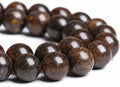8MM 45PCS Natural Stone Bronzite Gemstone Spacer Loose Beads for Jewelry Making DIY Bracelet Necklace 1 Strand