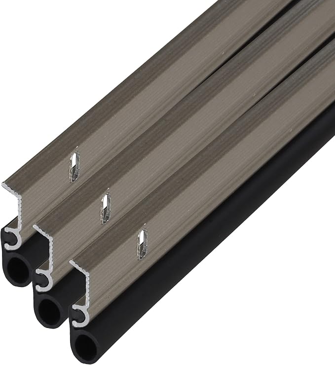 MD Building Aluminum and Vinyl Screw-On Top and Sides Door Seal Kit | Draft by M-DBuildingProducts