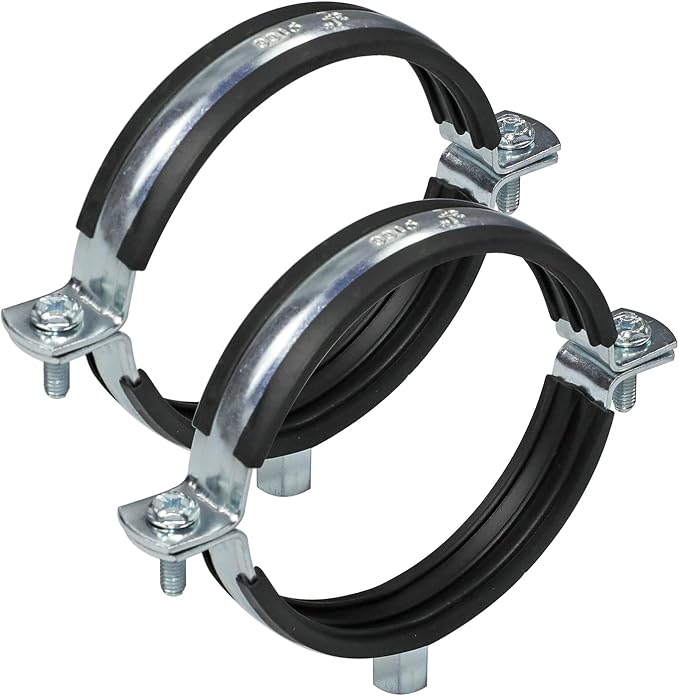 AKIHISA 10 PCS Split Ring Pipe Hanger Heavy Duty Adjustable Pipe Bracket Clamp - Image 6