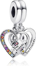 MITSOKU 925 Sterling Silver Charms for Bracelets Necklaces Animal prototype Pendant Safety Chain Dangle Pendants Beads Christmas Day Charms Jewelry Gift for Women
