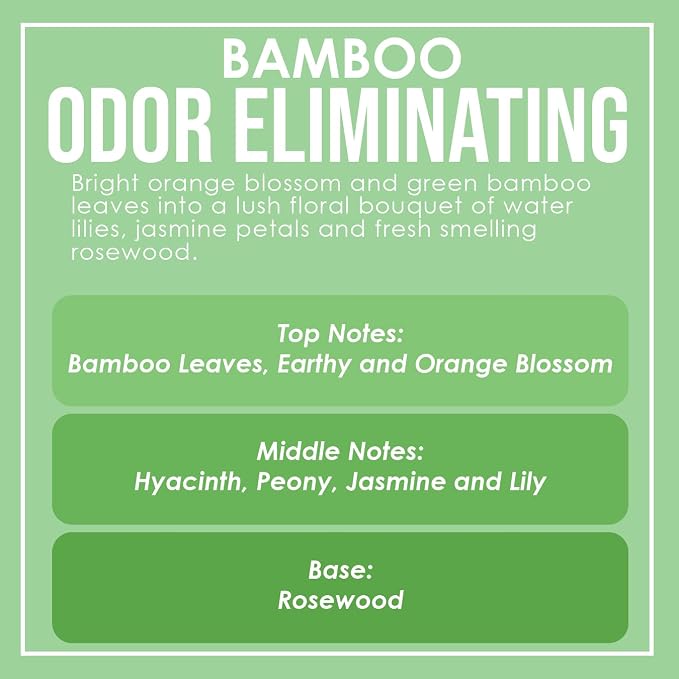 Bamboo Two Pack Odor Eliminating Highly Fragranced Candles - Image 4