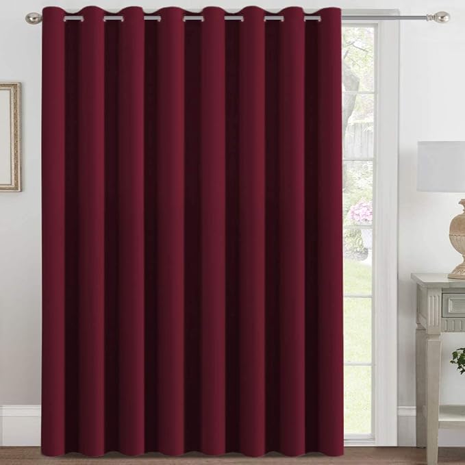 H.VERSAILTEX Blackout Patio Curtains 100 x 102 Inches by HVERSAILTEX
