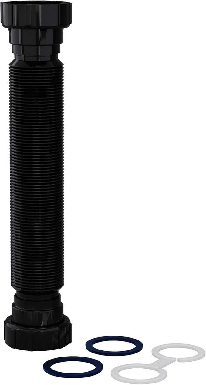 Flexible P-Trap for 1-1/2" Drain Pipes by EasyDrain