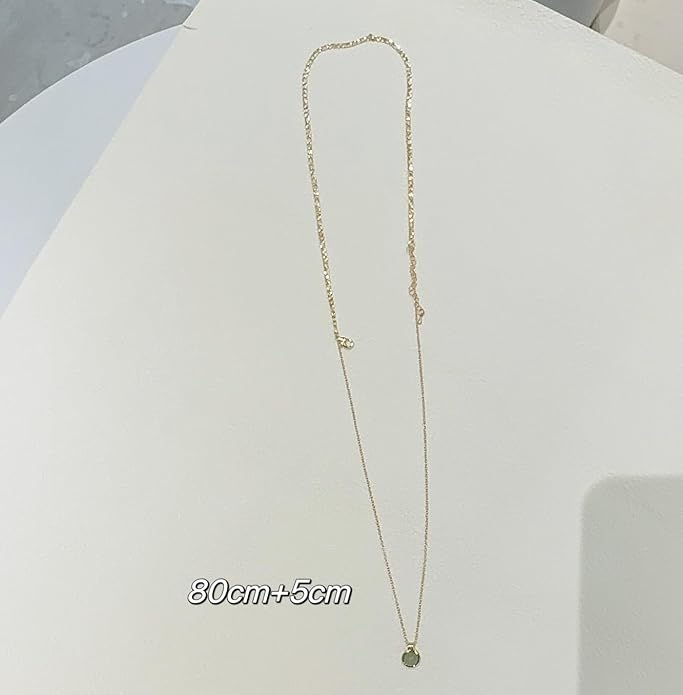 DISTANT DRUMS Simple Natural Green Aventurine Stone Jewelry Set for Women,Hoop Earrings,Bracelet,Necklace,18K Gold-plated Spiritual Gift,Fortunate Stone Jewelry,Choker