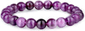 Crystal Vibe 8mm Beaded Bracelets For Women Men - Healing Crystal Bracelet - Adjustable Size
