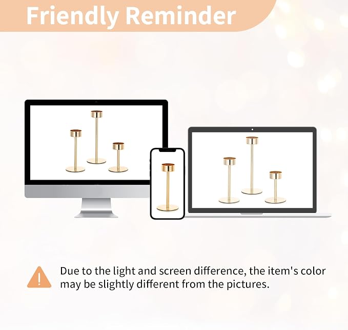 NUPTIO Hurricane Candle Holder for Candlestick, Modern Candles Stick Decor for - Image 4