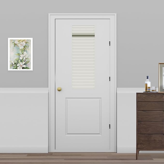 Muamar French Door Curtains Privacy Door Blind, Front Door Window Curtain - Image 3