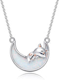 Animal Necklace for Women Necklace 925 Sterling Silver Cute Animal Pendant Necklaces Jewelry Gifts