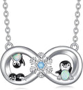 Animal Necklace for Women Necklace 925 Sterling Silver Cute Animal Pendant Necklaces Jewelry Gifts