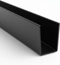 KC Hardware Aluminum Top U Channel Frame 5/8" Wide x 1" Tall by KCHardware
