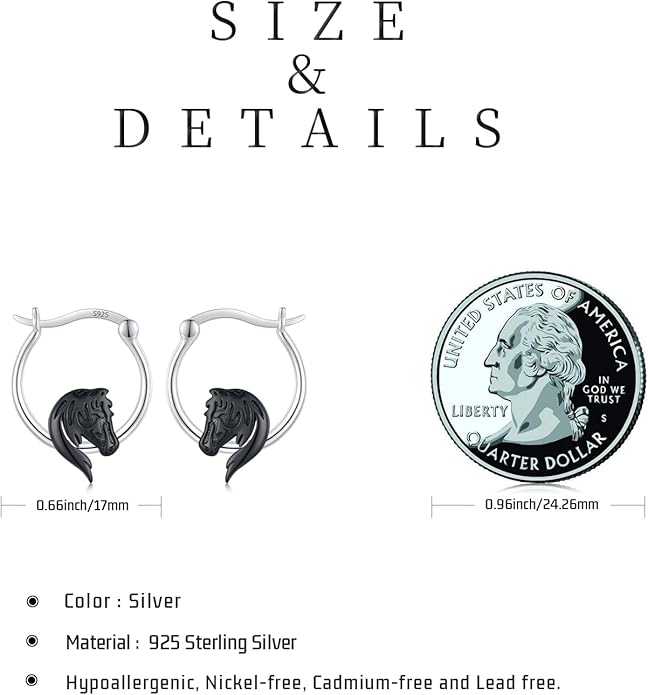 JUSTKIDSTOY Hypoallergenic Panda/Unicorn/Hummingbird/Dolphin Hoop Earrings for Women 925 Sterling Silver Animal Huggie Hoop Earrings Jewelry Gifts for Sensitive Ears