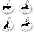 SM Design Mama Animal Charm Set – Set of 4 Stainless Steel Charms – Motherhood & Family Keepsake Jewelry Charmss