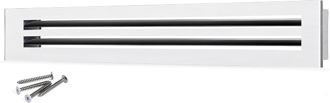 30x4 Modern AC Vent Cover, Decorative Air Vent Register Grille by Soknockk