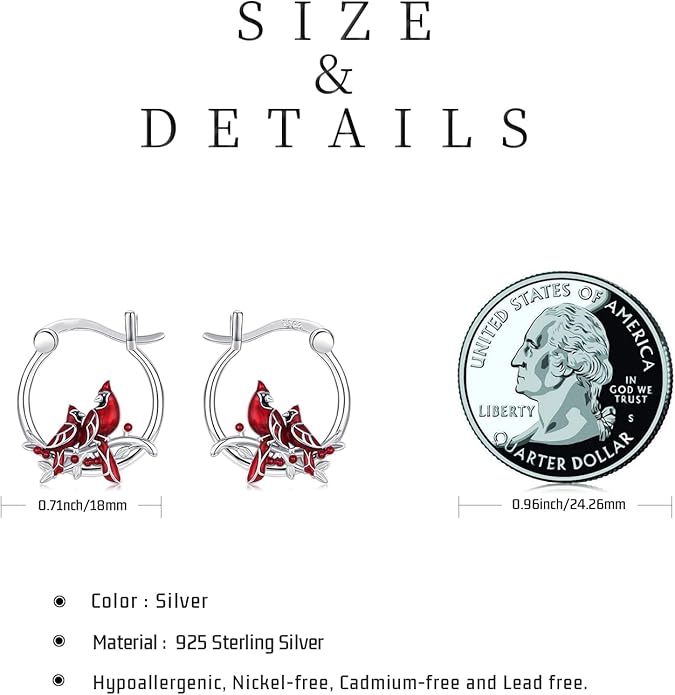 JUSTKIDSTOY Hypoallergenic Panda/Unicorn/Hummingbird/Dolphin Hoop Earrings for Women 925 Sterling Silver Animal Huggie Hoop Earrings Jewelry Gifts for Sensitive Ears