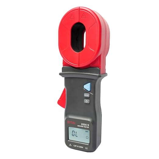 EITAI2000-S Gen2 Clamp Ground Earth Resistance Meter Tester, 0.01Ω-1000Ω - Image 8
