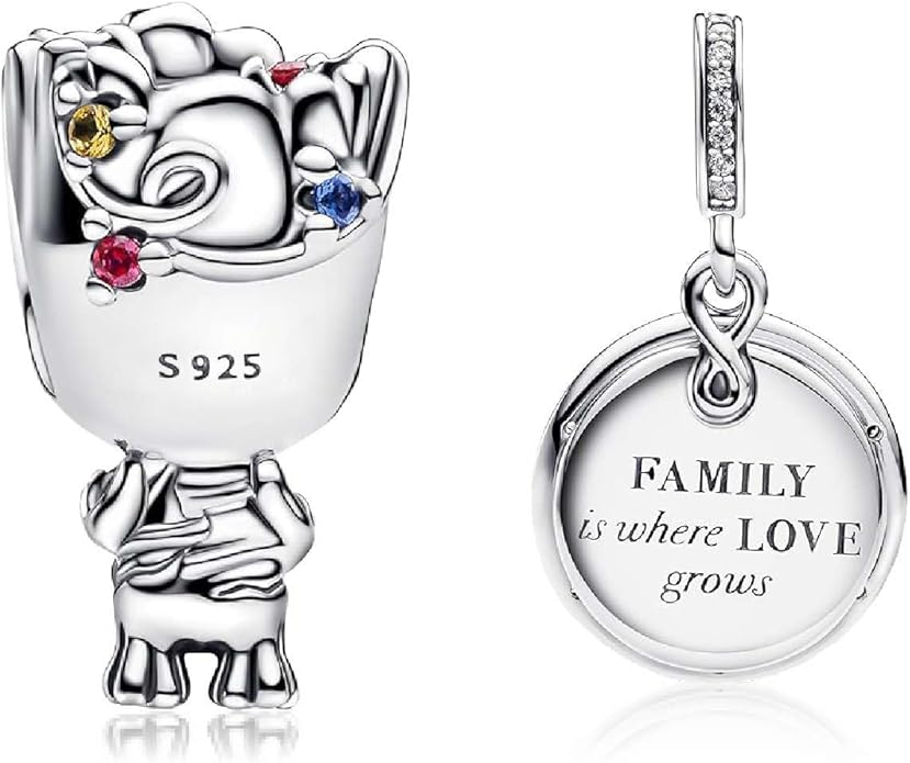 Cute Fashion Heart Charms,S925 Sterling Silver Charm,Bead for Bracelets and Necklaces,For Women Jewelry Present