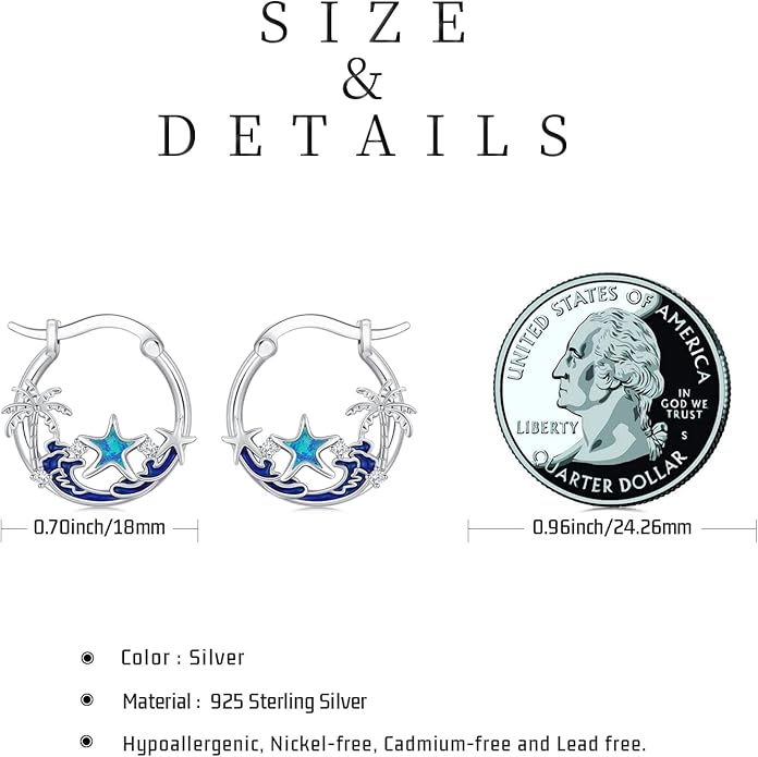 JUSTKIDSTOY Hypoallergenic Panda/Unicorn/Hummingbird/Dolphin Hoop Earrings for Women 925 Sterling Silver Animal Huggie Hoop Earrings Jewelry Gifts for Sensitive Ears