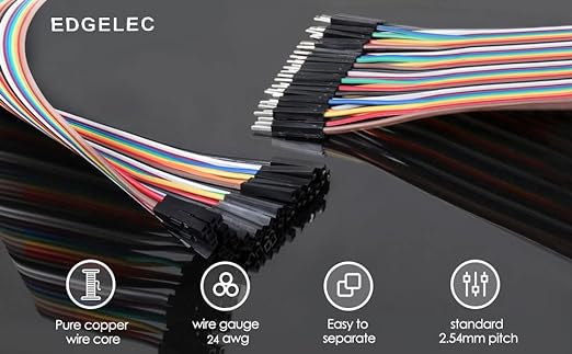 120pcs 10cm Breadboard Jumper Wires Assorted Kit, 15cm 20cm 30cm 40cm 50cm - Image 2