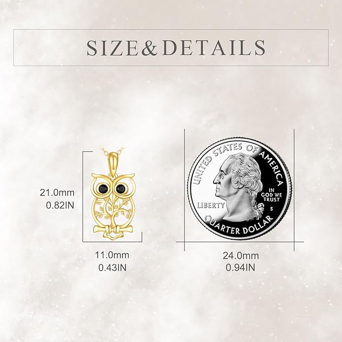 KECHO 14K Gold Animal Pendant Necklace - Dainty Zodiac & Pet Inspired Charm Necklace for Women - 16+1+1"