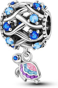 NARMO S925 Sterling Silver Charms Hamsa Charm for Pandora Bracelets Cross Charms for Bracelets Perfume High Heels Dangle Charms Silver Charms for Women