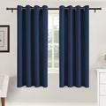 H.VERSAILTEX Soft Faux Linen Curtains 63 Inch Length 2 Panels by HVERSAILTEX