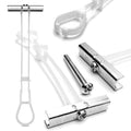 10PCS 1/4"-20 Toggle Bolts for Drywall, Metal Strap Anchors | Up to 260 lb load by Unknown