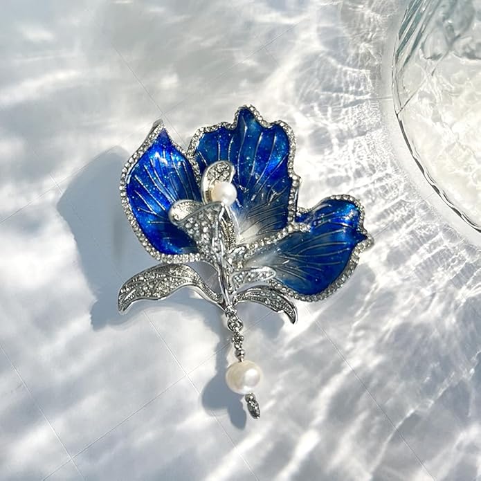 Brooch Pin - Gold Plated | Ideal Gift for Mom & Wife on Thanksgiving Day, Birthdays & Weddings
