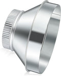 1 Pcs 10 Inch to 6 Inch Duct Reducer Increaser | Galvanized Steel Air Duct by Otoolling