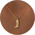 14K Gold Plated Dainty Pendant Butterfly Bead Boot Bee Baseball Flower Compass Airplane Heart Hummingbird Tree Necklace Simple Jewelry Gift for Women