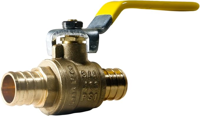 XFITTING 10 Pack Pex Ball Valve, 3/4" Inch Pex Ball Valve, Full Port - Image 3
