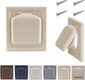 NO-PEST VENT Dual Door Dryer Vent Cover 4 Inch Outdoor, Made in USA, Highest by No-PestVent