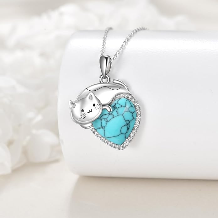 Animal Necklace for Women Necklace 925 Sterling Silver Cute Animal Pendant Necklaces Jewelry Gifts