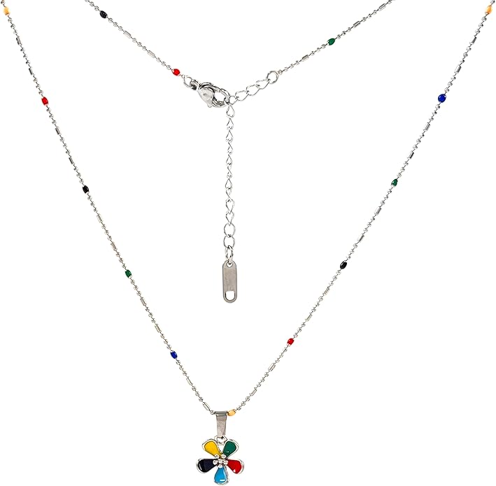 Snake Butterfly Necklace for Women Y2k Irregular Round Bead Pendant Women's Jewelry