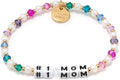 Little Words Project Mother's Day Gifts, The Original Word Bracelet, Made with Colorful Beads and Plated Brass Hardware, Handcrafted Design & Positive Message