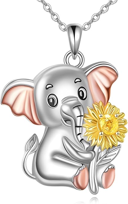 Animal Necklace for Women Necklace 925 Sterling Silver Cute Animal Pendant Necklaces Jewelry Gifts