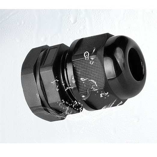 10 Pack 1/2" NPT Cable Gland Waterproof IP68 Nylon Cable Pass Through Cord Grip - Image 5