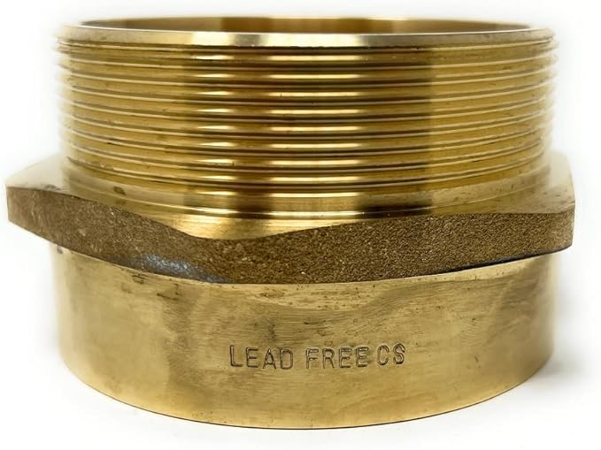 Cascada Lead-Free Brass Adapter, G Thread British BSPP Male to NPT Female |) - Image 6