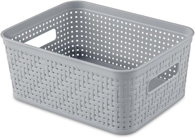 Sterilite 32 Pack Plastic Storage Bin Organization Containers, Small Baskets - Image 8