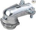RACO 2695 Squeeze Connector, Die Cast Zinc, Flexible Metal Conduit, 90 Degree by Raco
