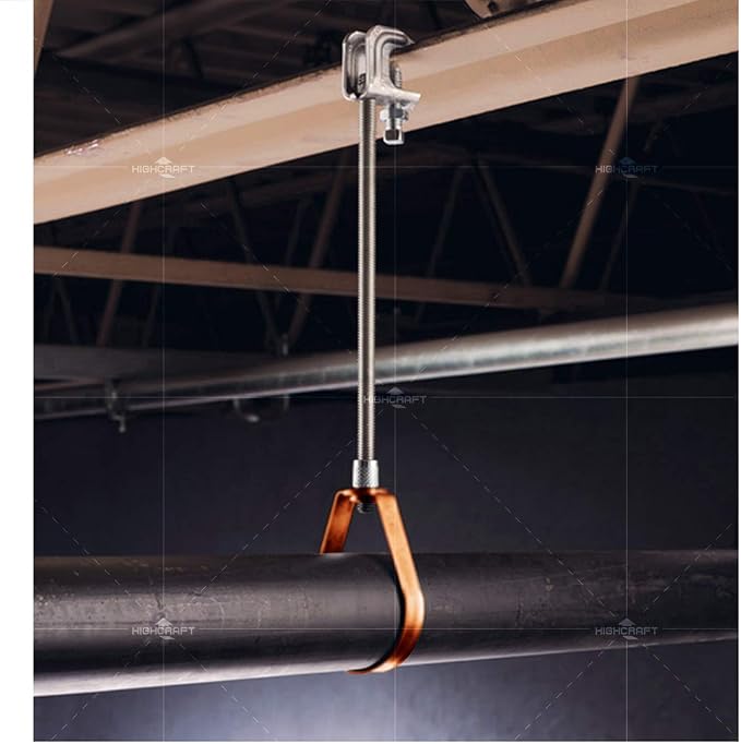 Highcraft ITS-FD08 Swivel Loop Pipe Hanger, Copper Epoxy Coated Steel, 8 in. - Image 5