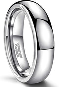 Greenpod 2mm 4mm 6mm Tungsten Wedding Bands Ring for Women Men Rose Gold Plated/Silver/24K Gold Plated/Black Polished Slim Engagement Promise Rings Comfort Fit Size 4-13