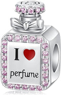 Bible Family Mom Wife Love Heart Dangle Charm 925 Sterling Silver Charms fits Bracelets and Necklace Pendant Bead Charms Jewelry Present for Women Family Friends