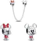 MITSOKU 925 Sterling Silver Charms for Bracelets Necklaces Animal prototype Pendant Safety Chain Dangle Pendants Beads Christmas Day Charms Jewelry Gift for Women