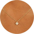 14K Gold Plated Dainty Pendant Butterfly Bead Boot Bee Baseball Flower Compass Airplane Heart Hummingbird Tree Necklace Simple Jewelry Gift for Women