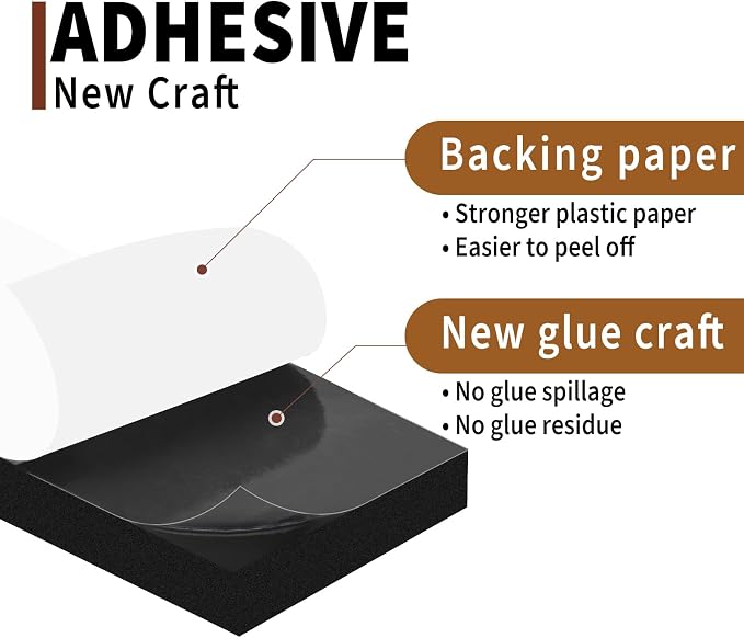 Yotache Thin Weather Stripping Door Seal 1" x1/16, 33 Ft | Close Cell Foam Tape - Image 3