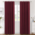 H.VERSAILTEX Christmas Blackout Curtains Thermal Insulated Window Treatment by HVERSAILTEX