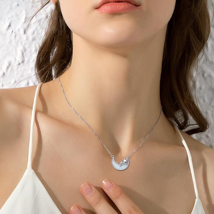 Animal Necklace for Women Necklace 925 Sterling Silver Cute Animal Pendant Necklaces Jewelry Gifts