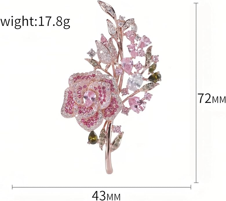 SYWDUDUCLT Fashion Elegant Brooches for Women Brooch, Suitable For Party And Daily Wear On Many Occasions