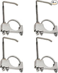 4 Pcs 2.5" Exhaust Clamp with Hanger, Heavy Duty Exhaust Hanger with Clamp by Unknown